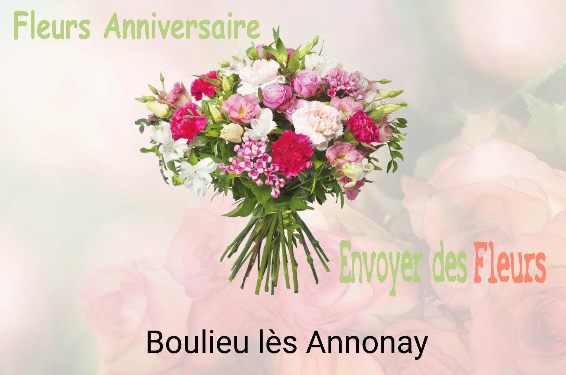 Bouquet de fleurs d’anniversaire livré à Boulieu-lès-Annonay